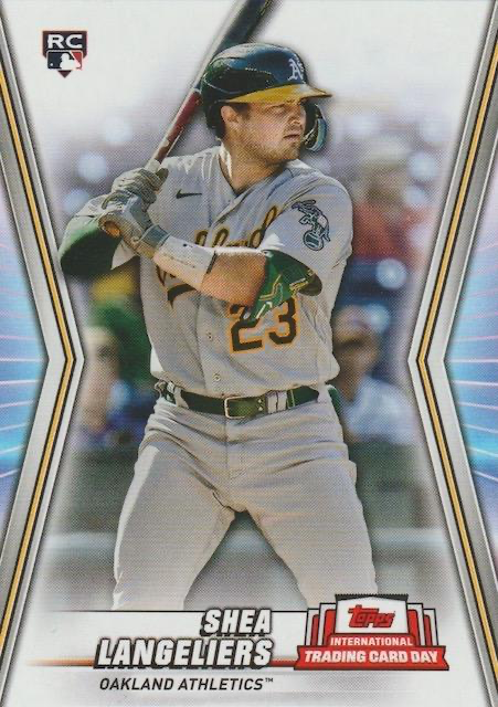 2023 Topps NTCD Shea Langeliers RC Oakland Athletics #NTCD-B20