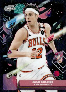 2025 Topps Chrome Cosmic Zach Collins #86 Chicago Bulls