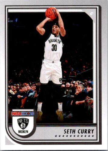 2022 Panini Hoops Seth Curry #12 Brooklyn Nets
