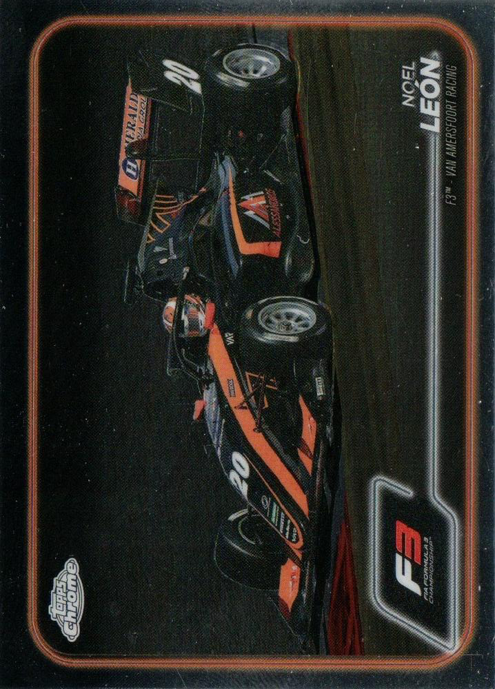 2024 Topps Chrome Formula 1 Noel Leon F3C #133 Van Amersfoort Racing