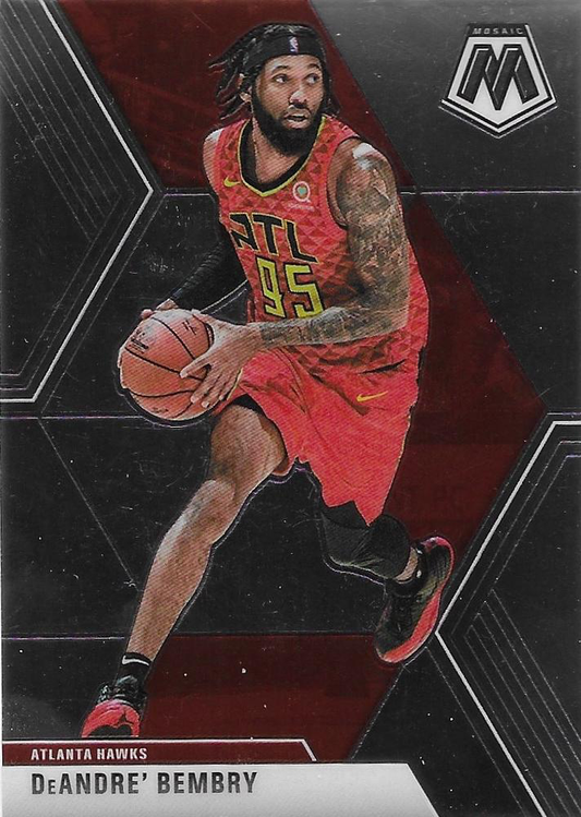 2019 Panini Mosaic DeAndre' Bembry #14 Atlanta Hawks