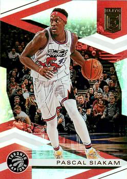 2019 Panini Donruss Elite Pascal Siakam #9 Toronto Raptors
