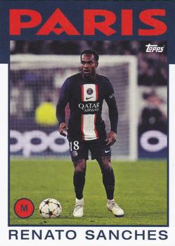 2022 Topps PSG Team Set Renato Sanches #43 Paris Saint-Germain