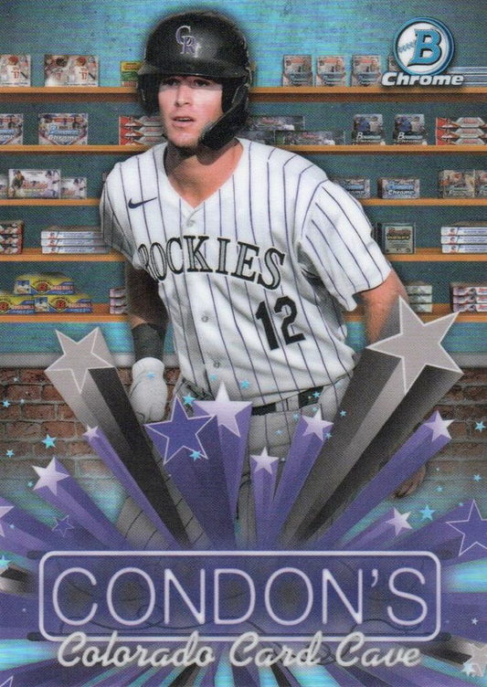 2025 Topps Bowman Hobby Stars Charlie Condon Colorado Rockies #HS-14