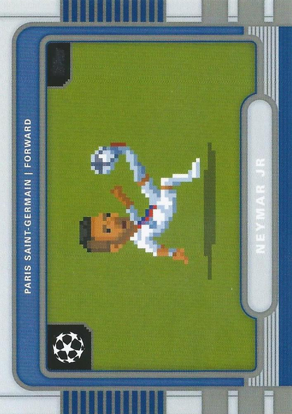 2025 Topps Flagship UCC 8-Bit Neymar Jr. #8B-6 Paris Saint-Germain