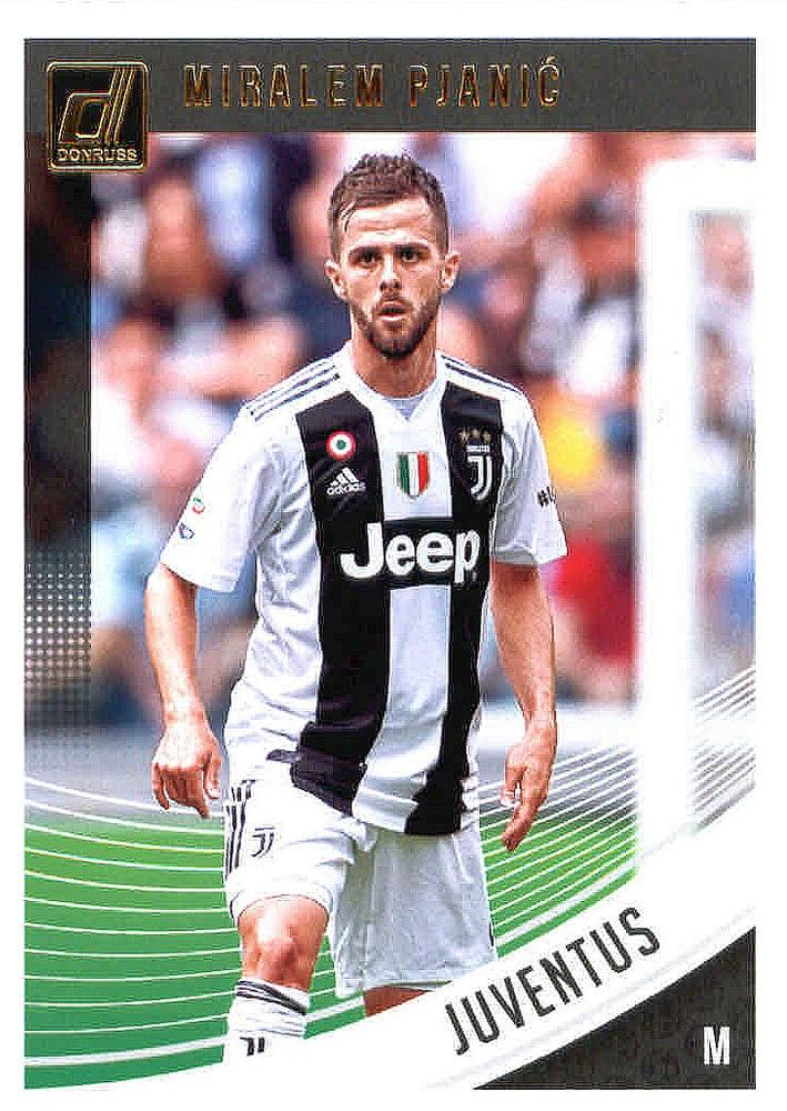 2018 Panini Donruss Miralem Pjanic #13 Juventus