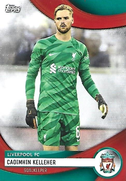 2023 Topps Liverpool Team Set Caoimhin Kelleher #23 Liverpool