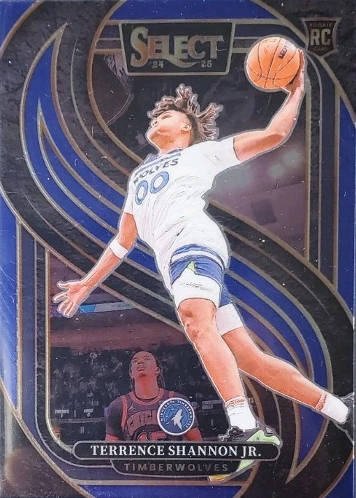 2024 Panini Select Terrence Shannon Jr. RC Blue #183 Minnesota Timberwolves