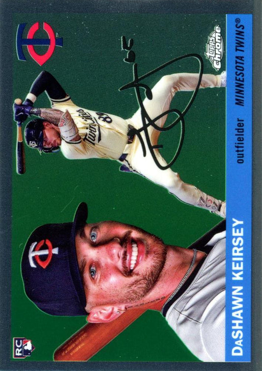 2025 Topps Chrome Platinum RC DaShawn Keirsey #264 Minnesota Twins