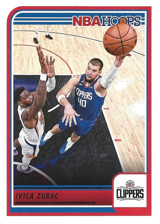 2023 Panini Hoops Ivica Zubac #62 Los Angeles Clippers