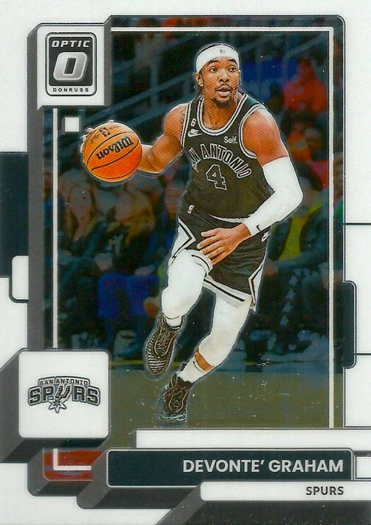 2022 Panini Donruss Optic Devonte' Graham #194 San Antonio Spurs
