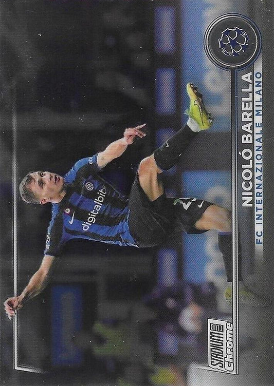 2022 Topps Stadium Club Chrome UCC Nicolo Barella #23 Inter Milan