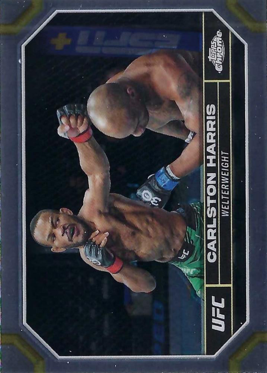 2024 Topps Chrome UFC Carlston Harris RC #40