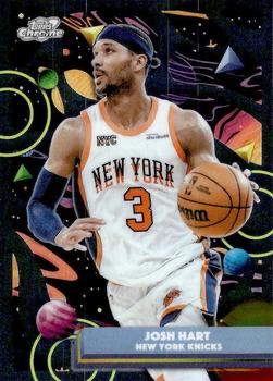 2025 Topps Chrome Cosmic Josh Hart #79 New York Knicks
