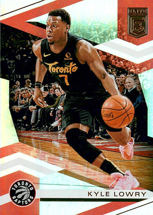 2019 Panini Donruss Elite Kyle Lowry #19 Toronto Raptors