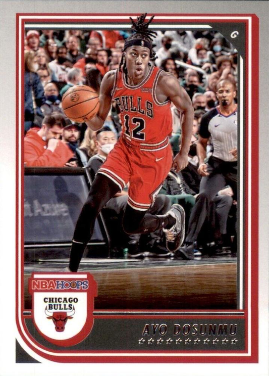 2022 Panini Hoops Ayo Dosunmu #79 Chicago Bulls