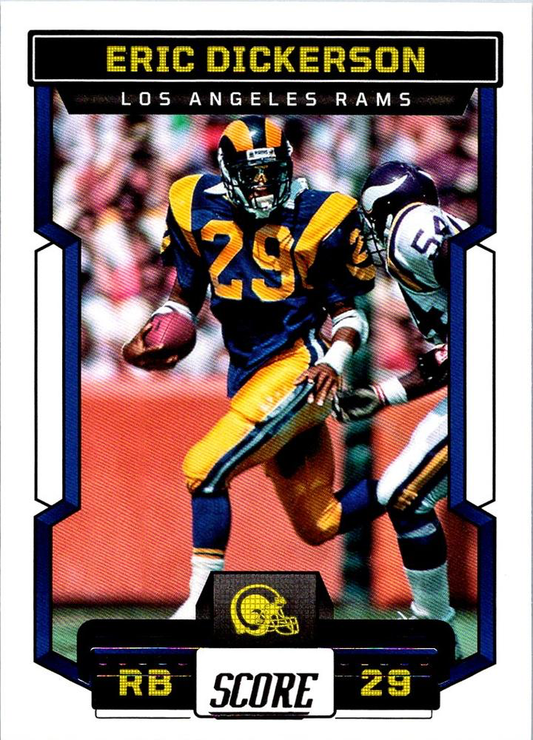 2023 Panini Score Football Eric Dickerson Los Angeles Rams #167