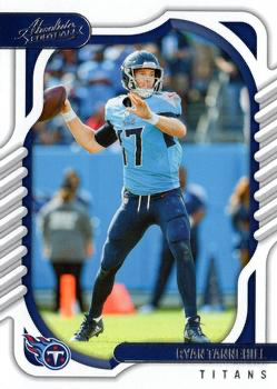 2022 Panini Absolute Ryan Tannehill #81 Tennessee Titans