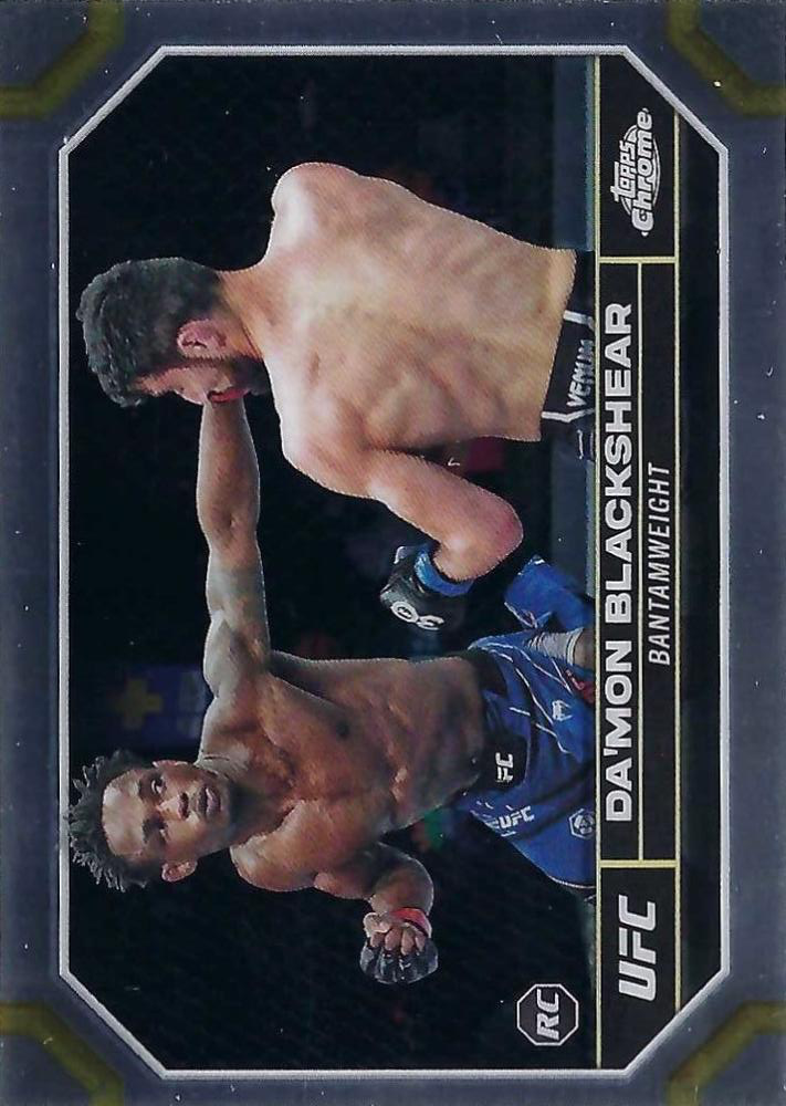 2024 Topps Chrome UFC Da'Mon Blackshear RC #21