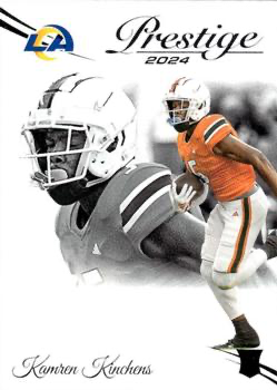 2024 Panini Prestige Kamren Kinchens RC #362 Los Angeles Rams