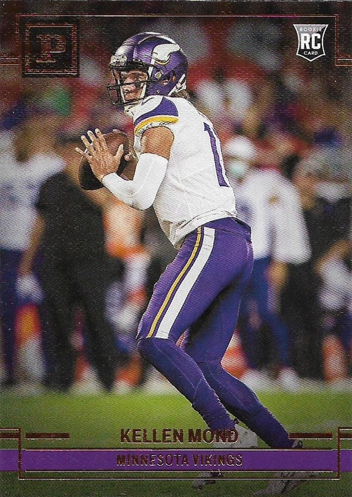 2021 Panini Chronicles Panini Bronze Kellen Mond #PA-6 Minnesota Vikings
