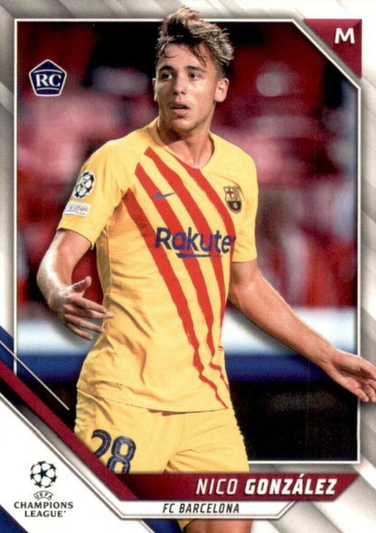2021 Topps UCC RC Nico González #107 FC Barcelona