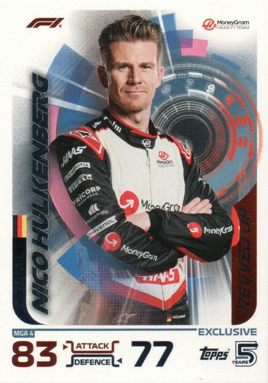 2024 Topps Turbo Attax F1 Nico Hulkenberg RU #MGA 4 Haas F1 Team