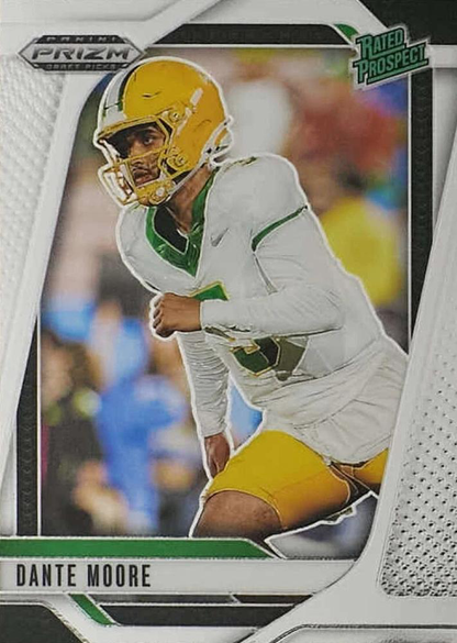 2025 Panini Prizm Draft Picks Dante Moore RP #164 Oregon Ducks