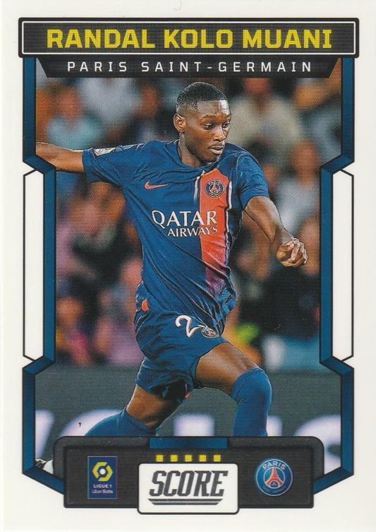 2023 Panini Score Ligue 1 Randal Kolo Muani #131 Paris Saint-Germain