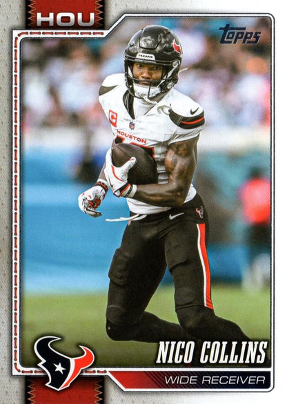 2026 Topps Flagship Nico Collins #83 Houston Texans
