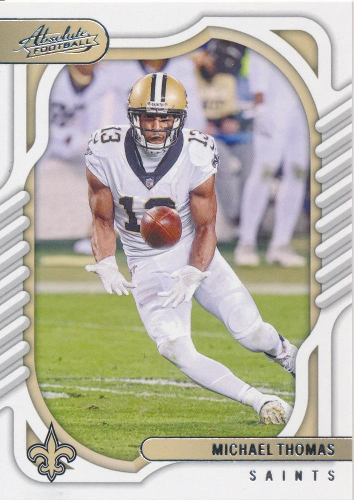 2022 Panini Absolute Michael Thomas #52 New Orleans Saints