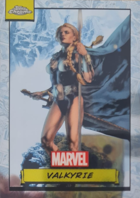 2024 Topps Chrome Marvel Valkyrie #94