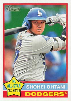 2025 Topps Heritage Shohei Ohtani AS #148 Los Angeles Dodgers