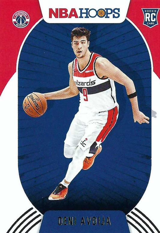 2020 Panini Hoops Deni Avdija RC #201 Washington Wizards