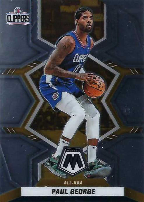 2021 Panini Mosaic Paul George All NBA #292 Los Angeles Clippers