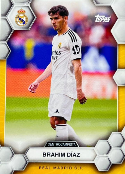 2024 Topps Real Madrid Fan Set Brahim Díaz #15 Real Madrid CF
