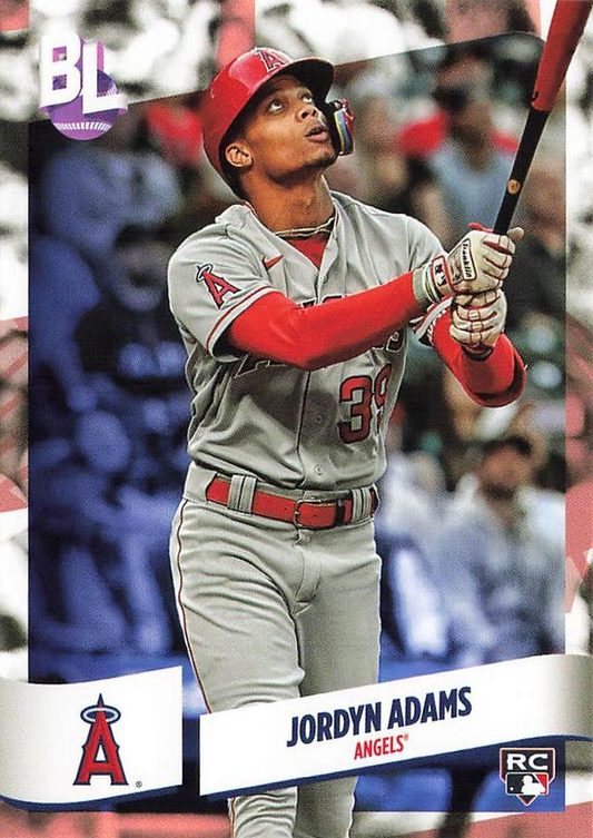 2024 Topps Big League Common Jordyn Adams RC Los Angeles Angels #15