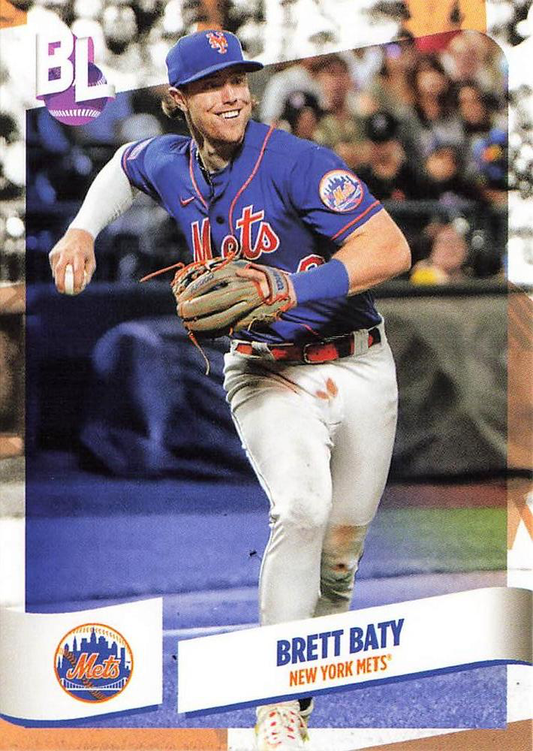 2024 Topps Big League Common Brett Baty New York Mets #163