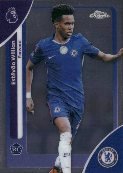 2025 Topps Chrome Premier League Estevao RC #68 Chelsea FC
