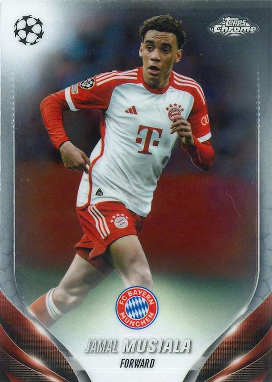 2023 Topps Chrome UEFA Club Competitions Jamal Musiala #160 FC Bayern Munchen