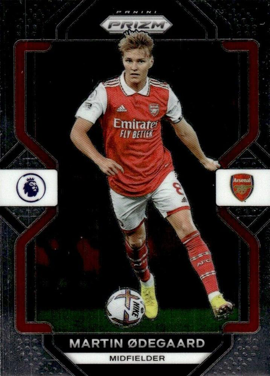2022 Panini Prizm Premier League Martin Odegaard #153 Arsenal FC