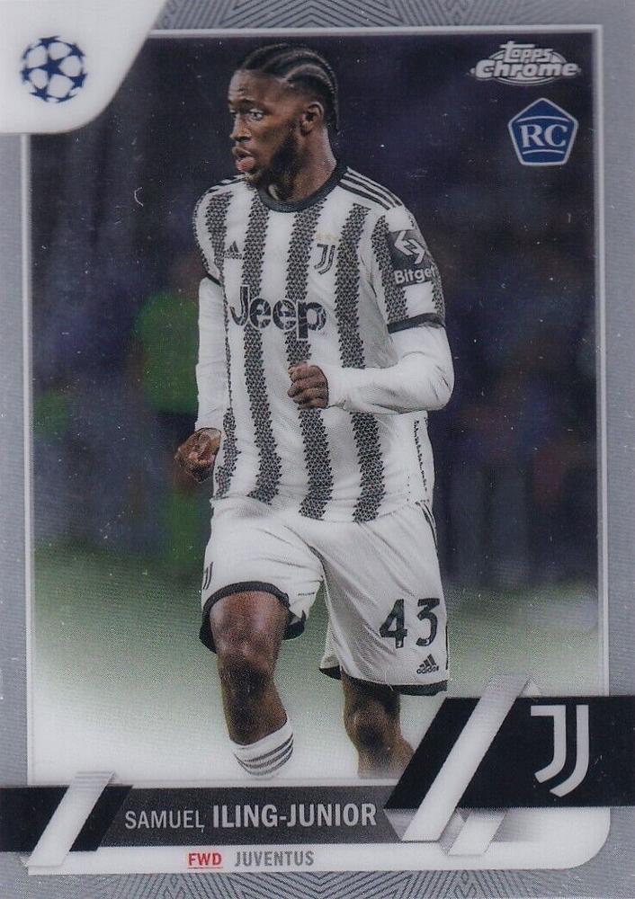 2022 Topps Chrome UCC Samuel Iling-Junior RC #103 Juventus