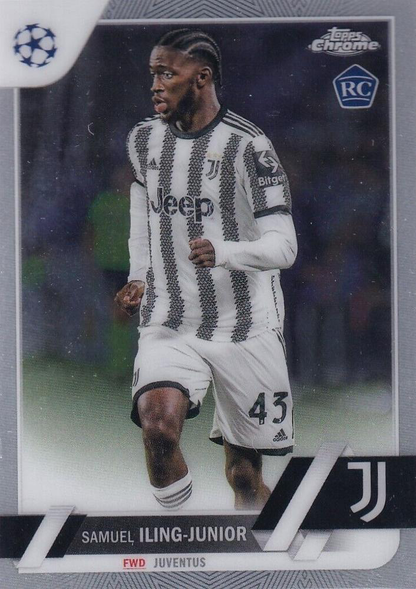 2022 Topps Chrome UCC Samuel Iling-Junior RC #103 Juventus