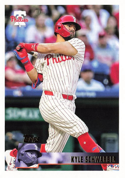 2025 Topps Archives Kyle Schwarber #167 Philadelphia Phillies