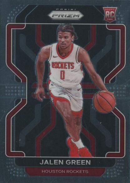 2021 Panini Prizm Jalen Green RC #306 Houston Rockets