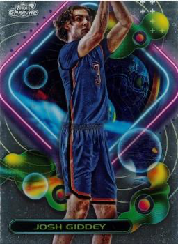 2023 Topps Chrome Cosmic Josh Giddey #89 Oklahoma City Thunder