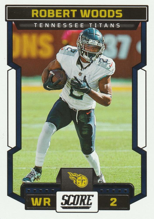 2023 Panini Score Football Robert Woods Tennessee Titans #31