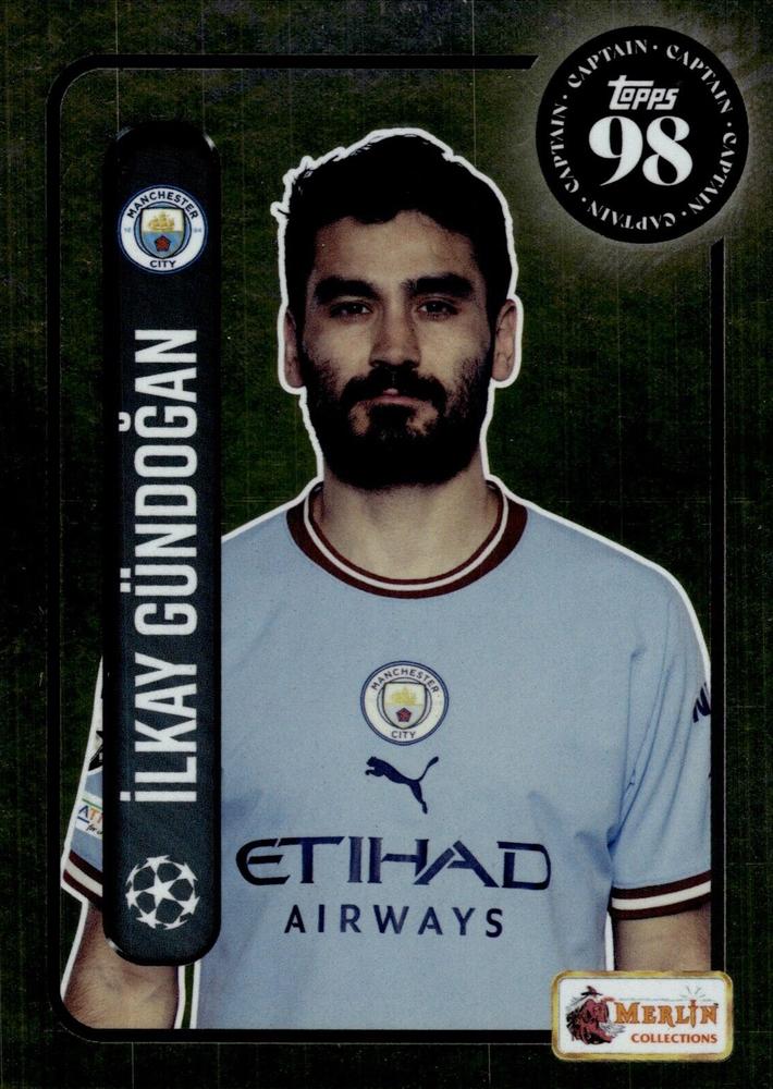 2022 Topps Merlin Heritage UCC Ilkay Gundogan #141 Manchester City