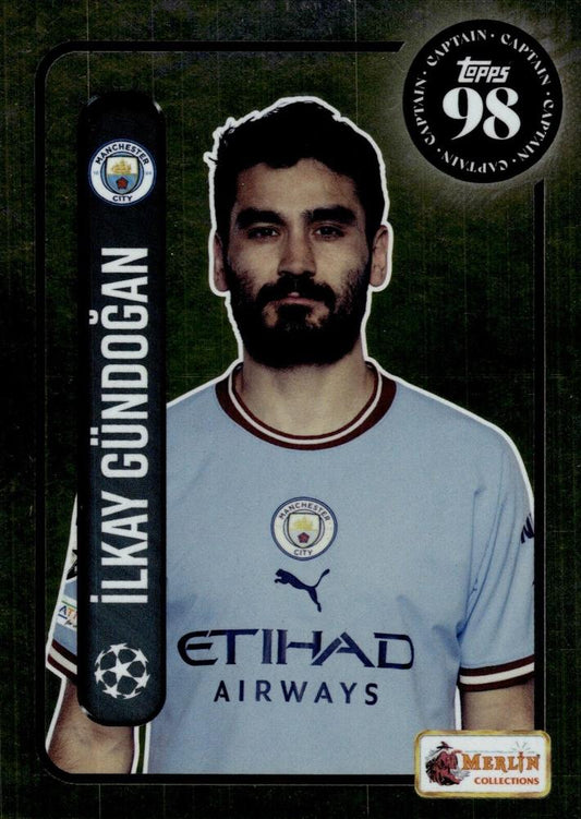 2022 Topps Merlin Heritage UCC Ilkay Gundogan #141 Manchester City