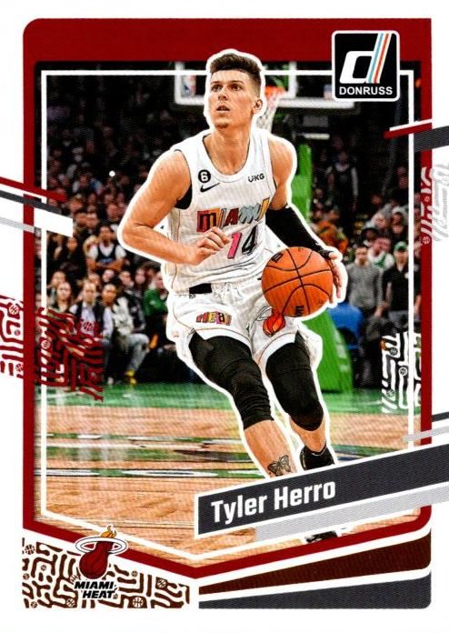 2023 Panini Donruss Tyler Herro #27 Miami Heat